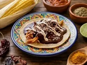 Chicken Mole Tacos at Arturo's Hawaii